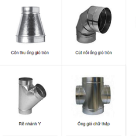 Phụ kiện ống gió tròn